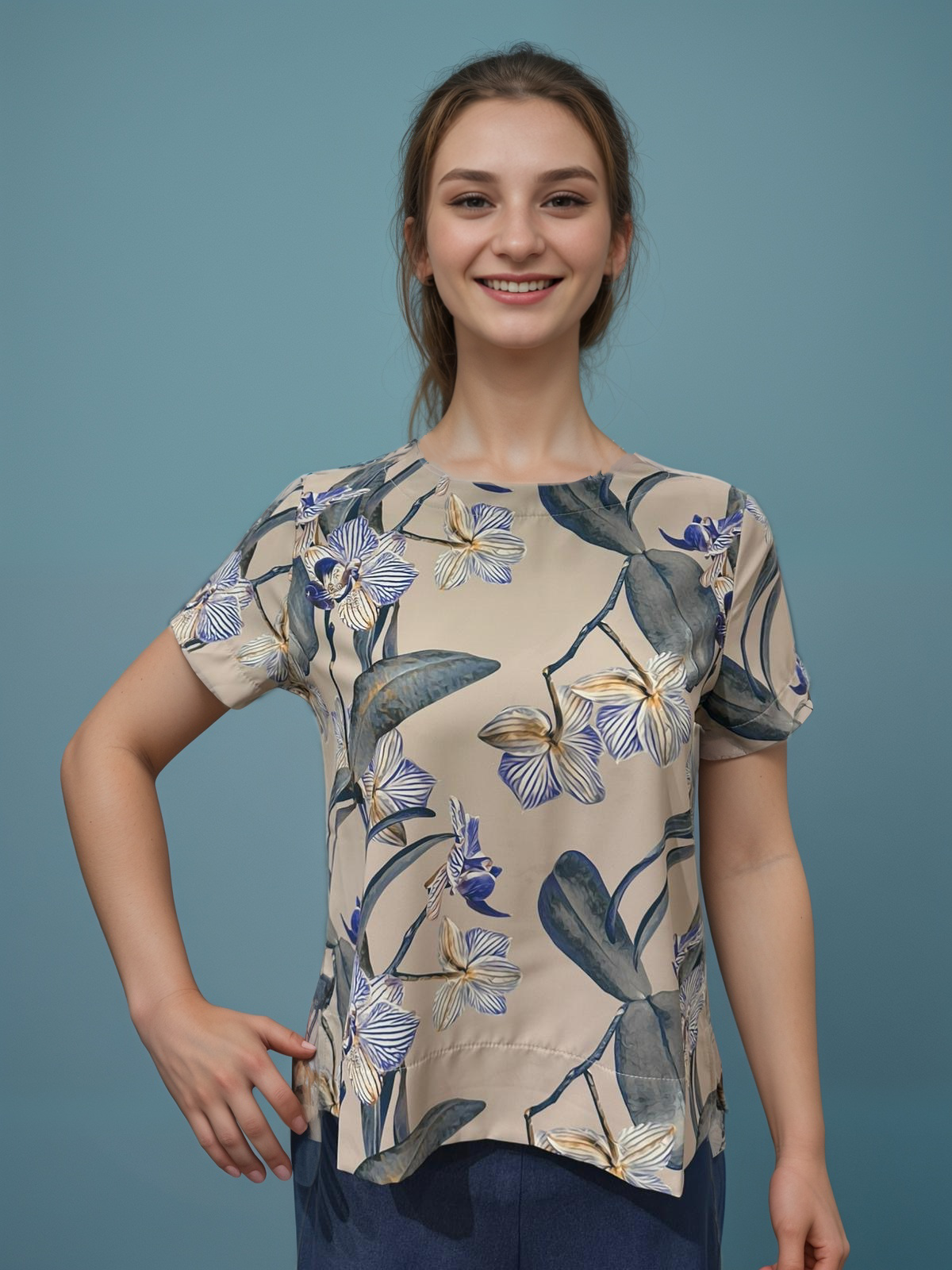 The Orchids Women Blouse