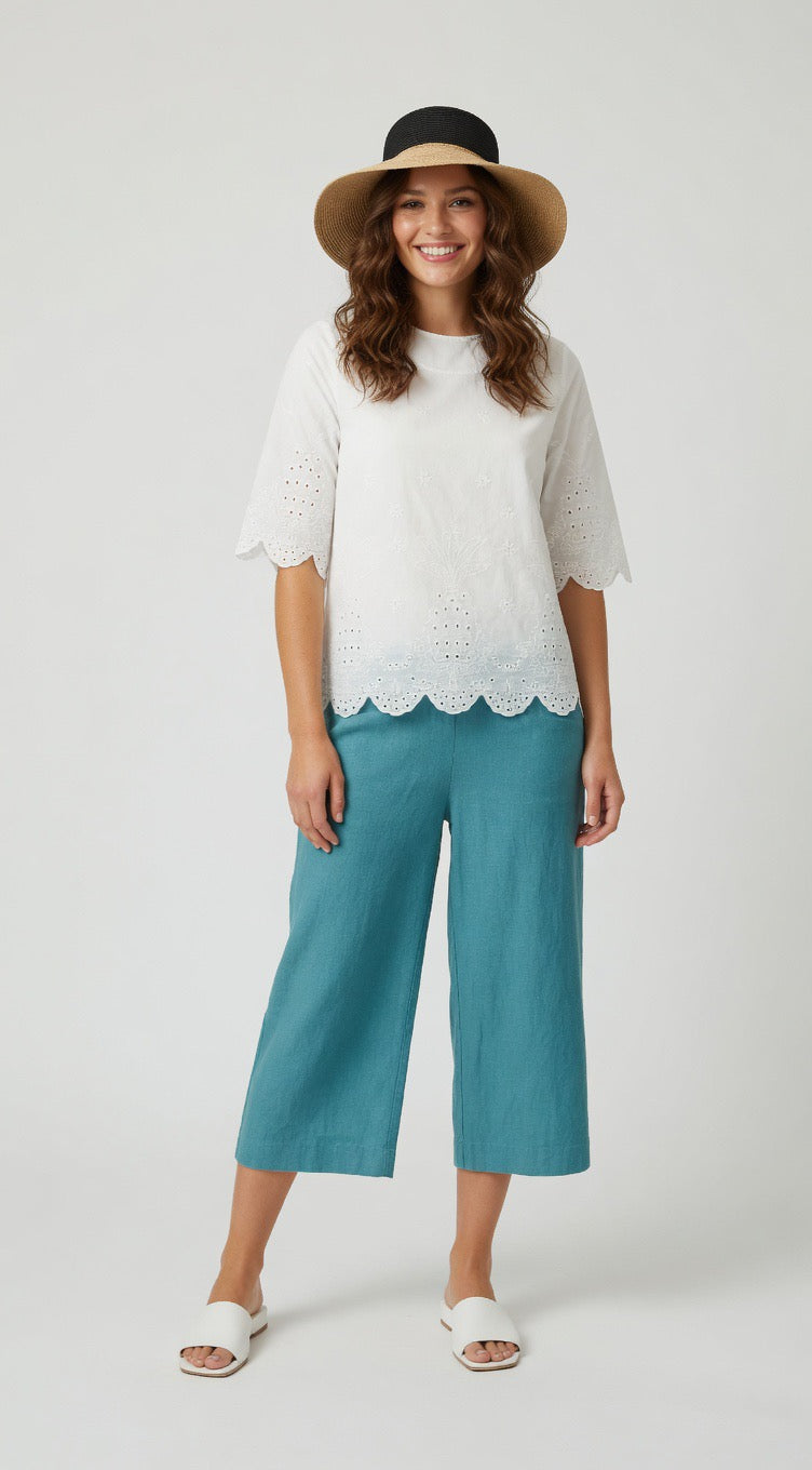 Pure Eyelets Blouse