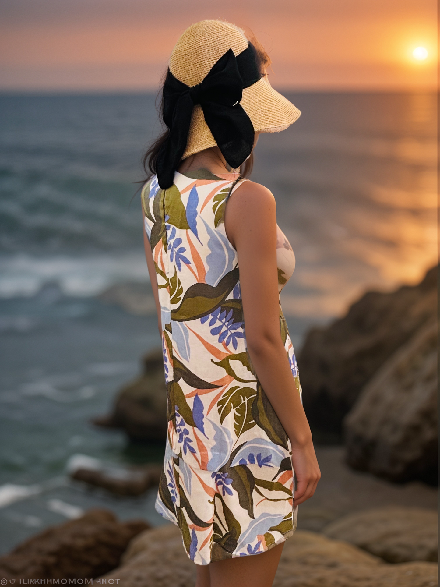 Fern Prints Women Dress