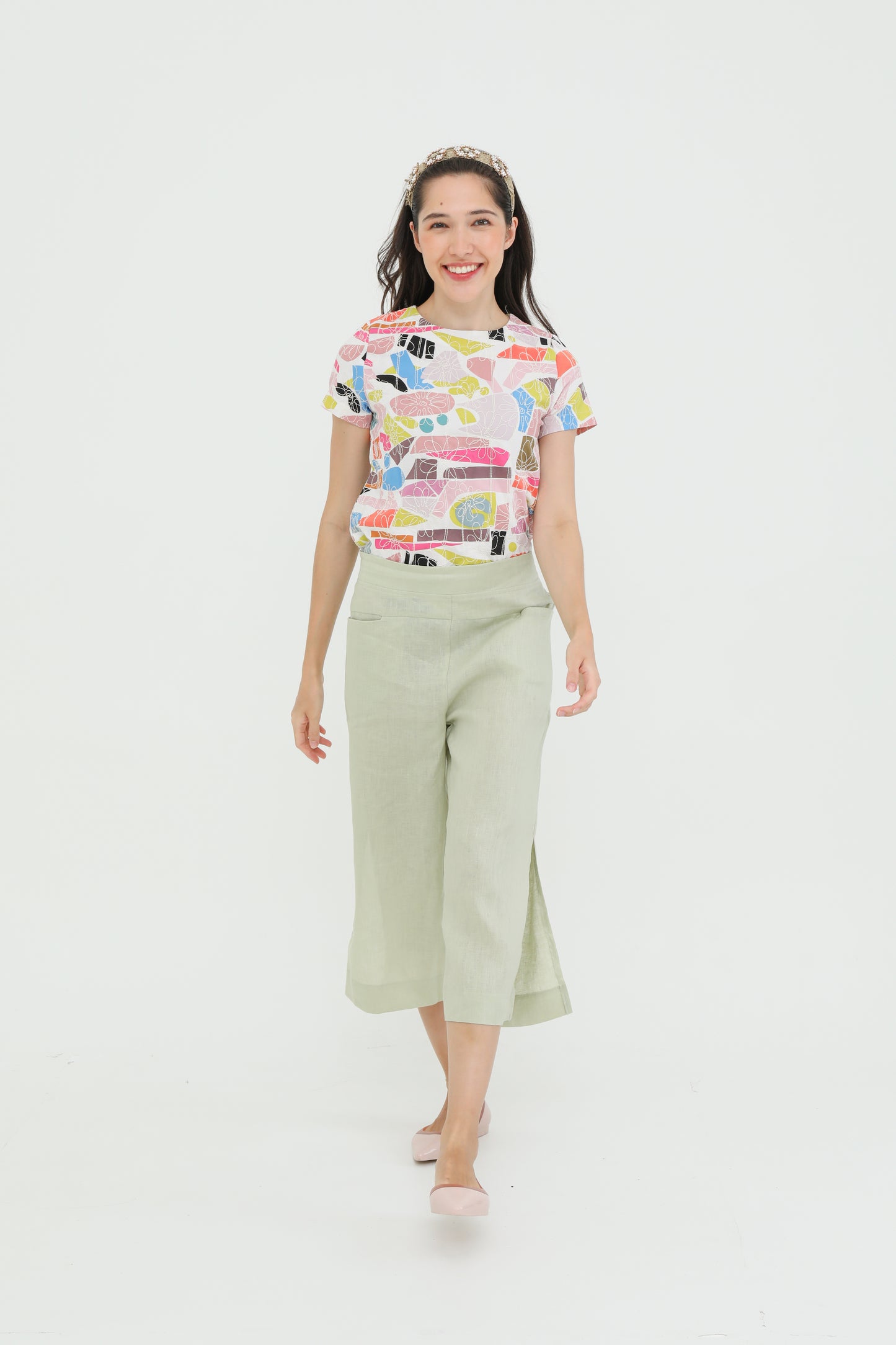 Rouge Women Sage Culottes ( NEW )