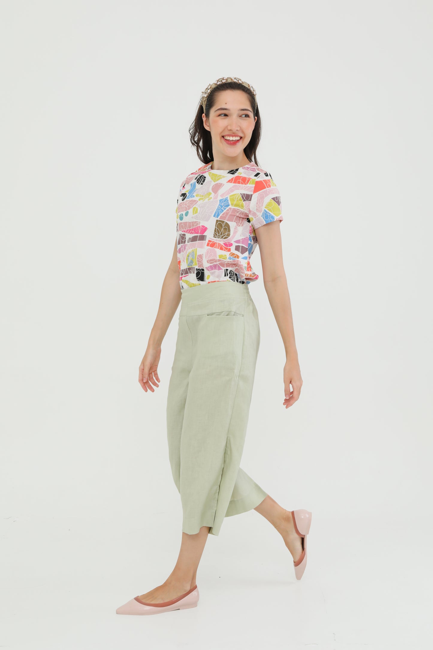 Rouge Women Sage Culottes ( NEW )