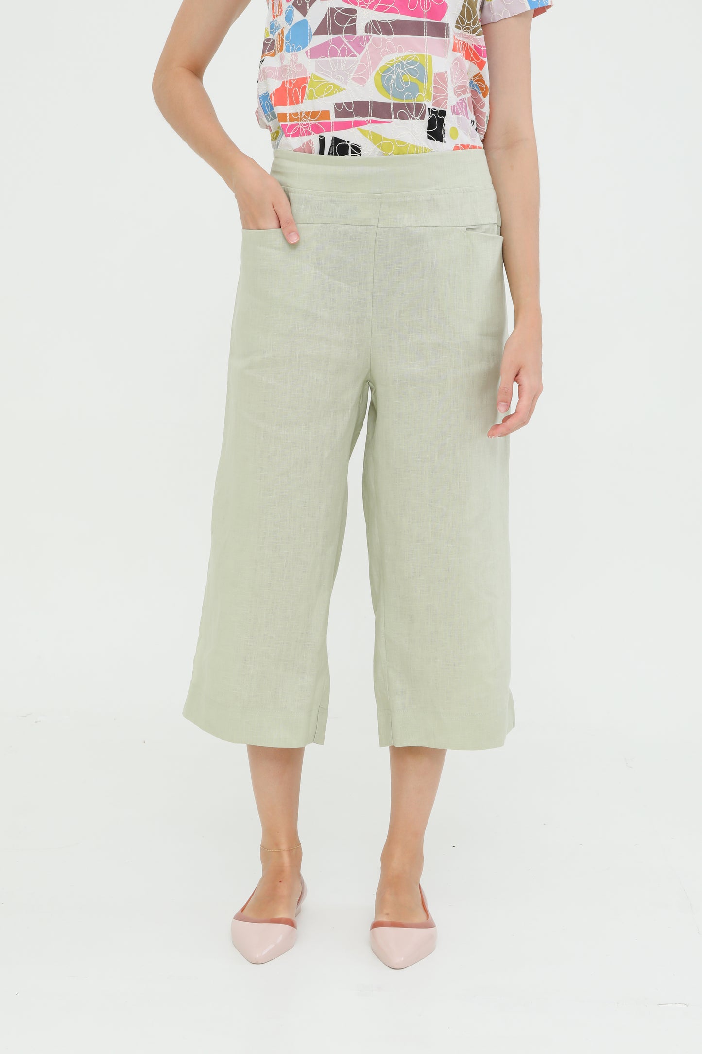 Rouge Women Sage Culottes ( NEW )