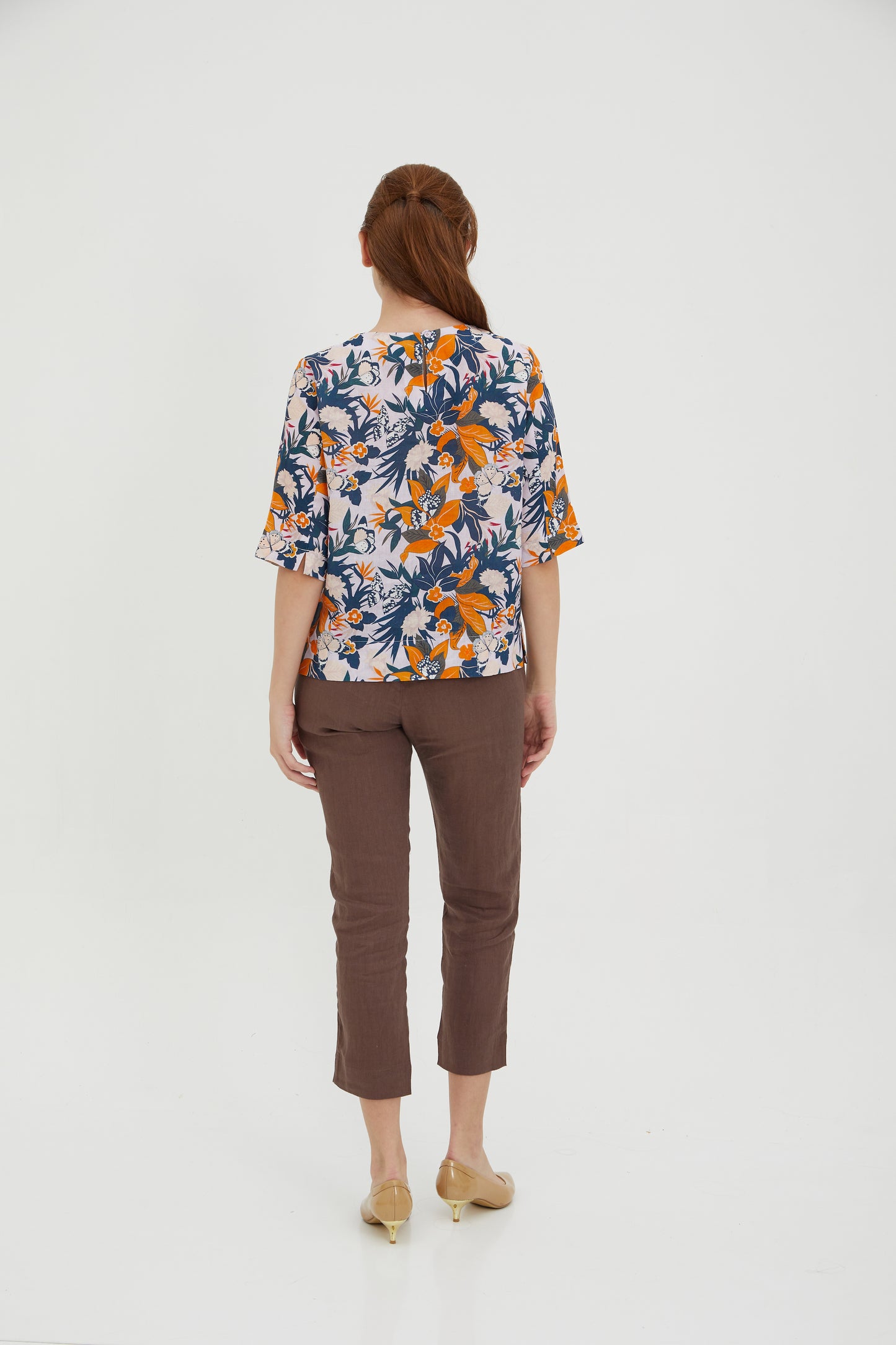 Linda Autumn Printed Blouse