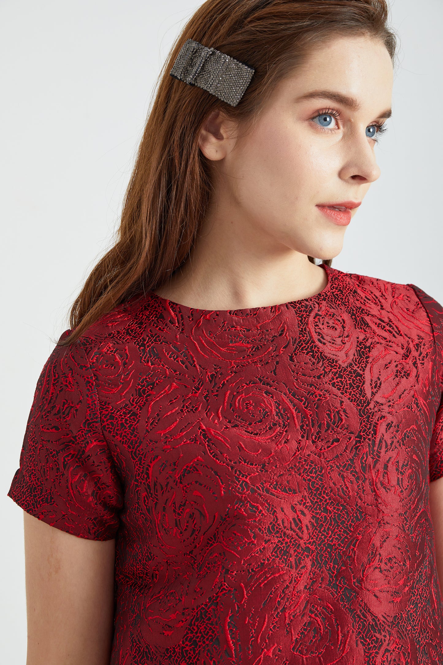Red Festive Blouse