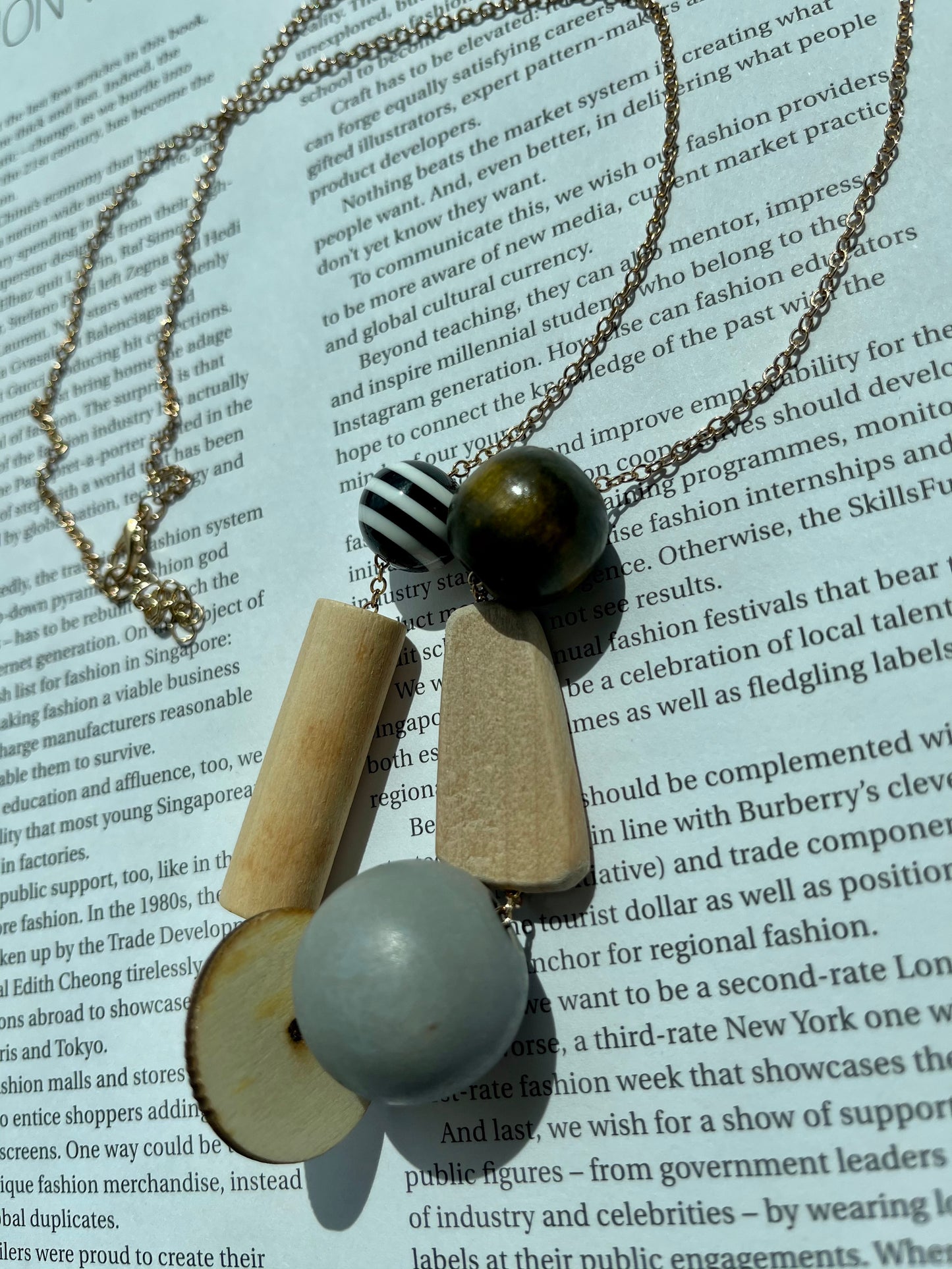 Jenn Circular Mixed Women Necklace