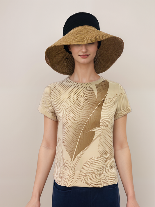 Beige Fern Women Blouse