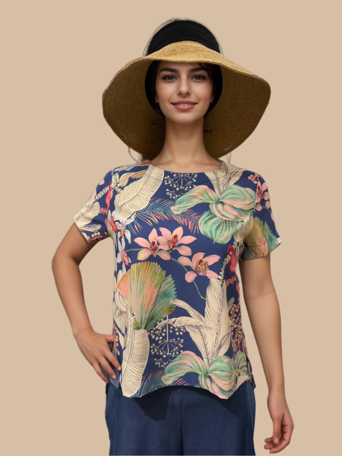 The Blue Orchid Women Blouse