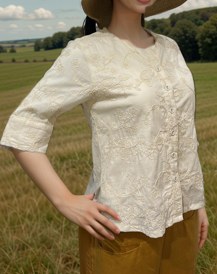 Fresh Cream Women Blouse