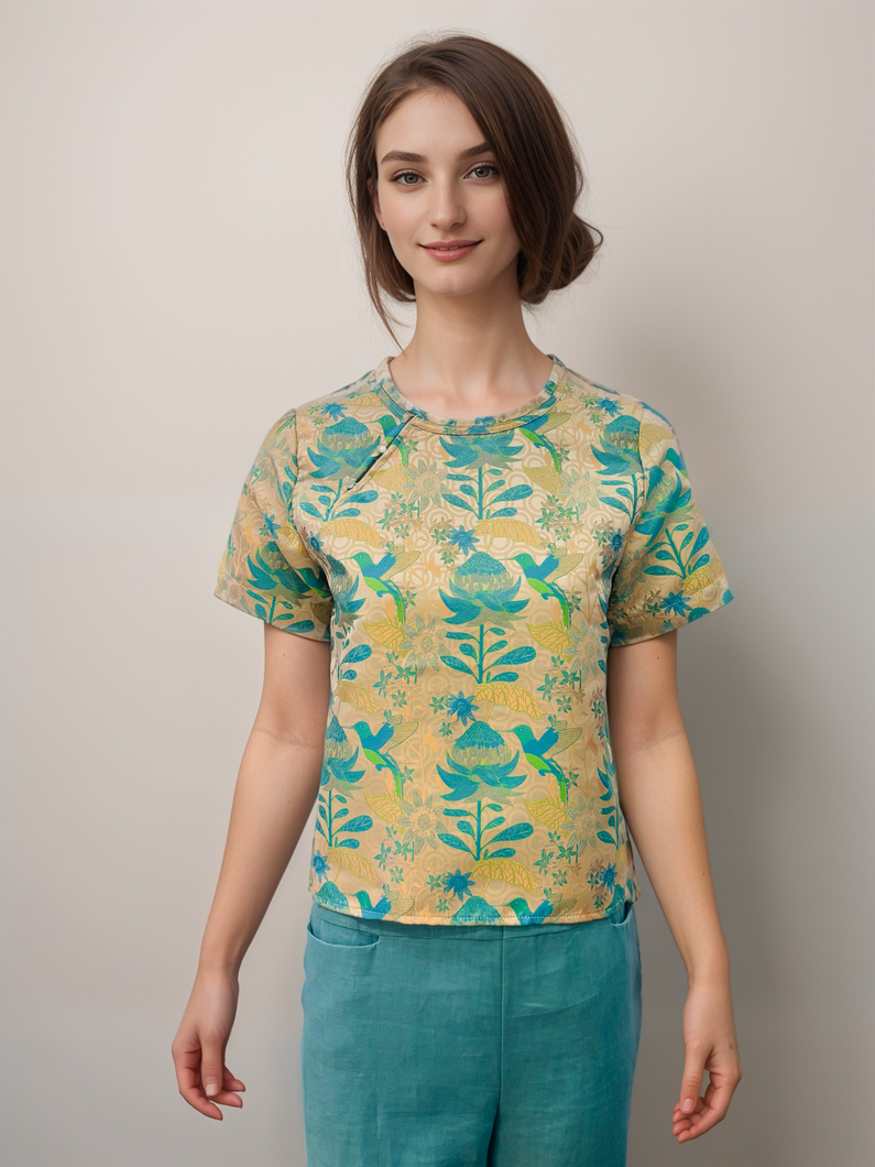 Jade Bamboo Blouse