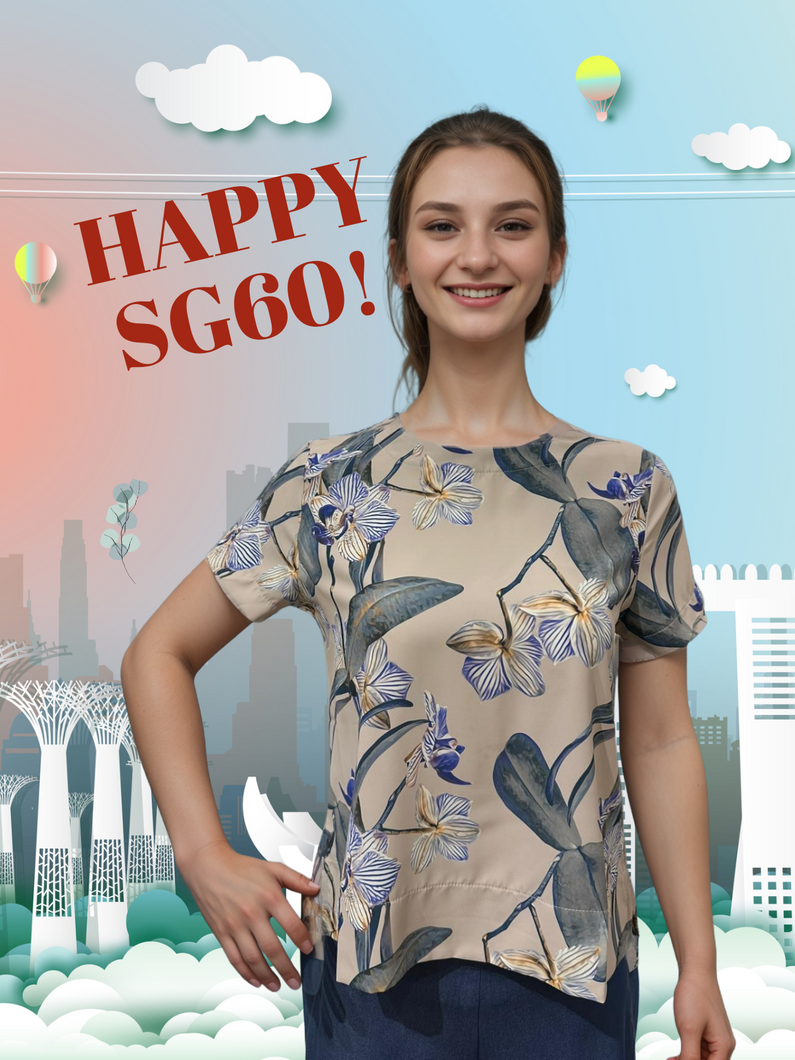 The Orchids Women Blouse