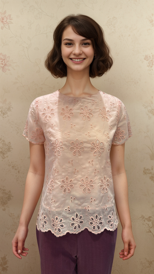 Sweet Eyelets Blouse