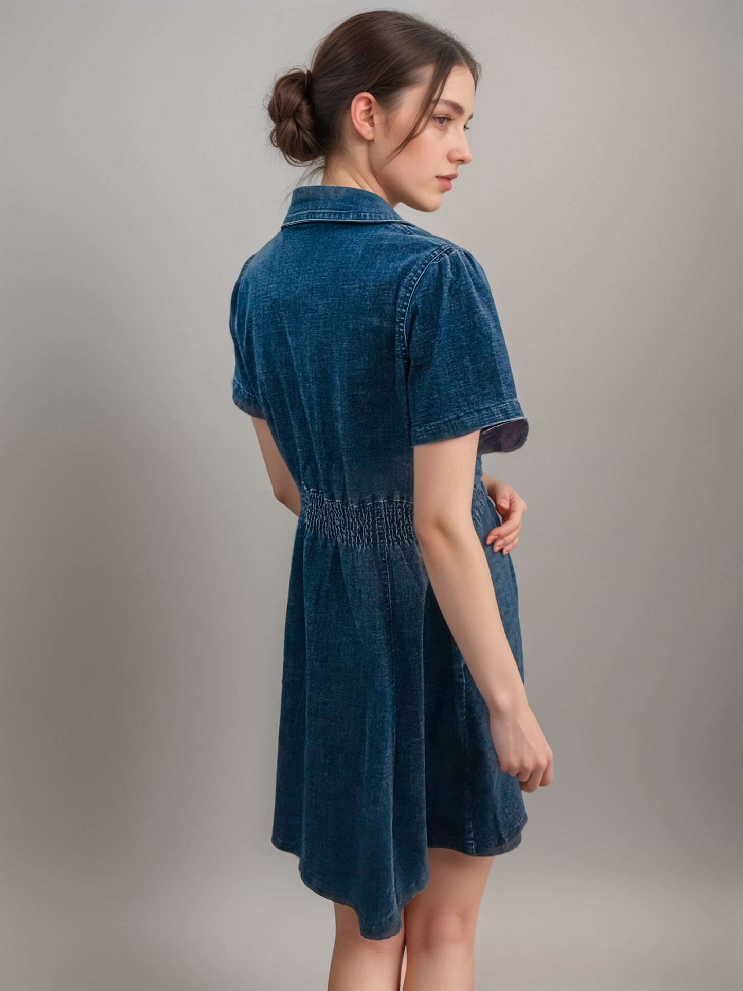 Denim dress