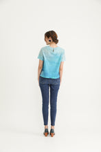 Turquoise Waves Women Blouse