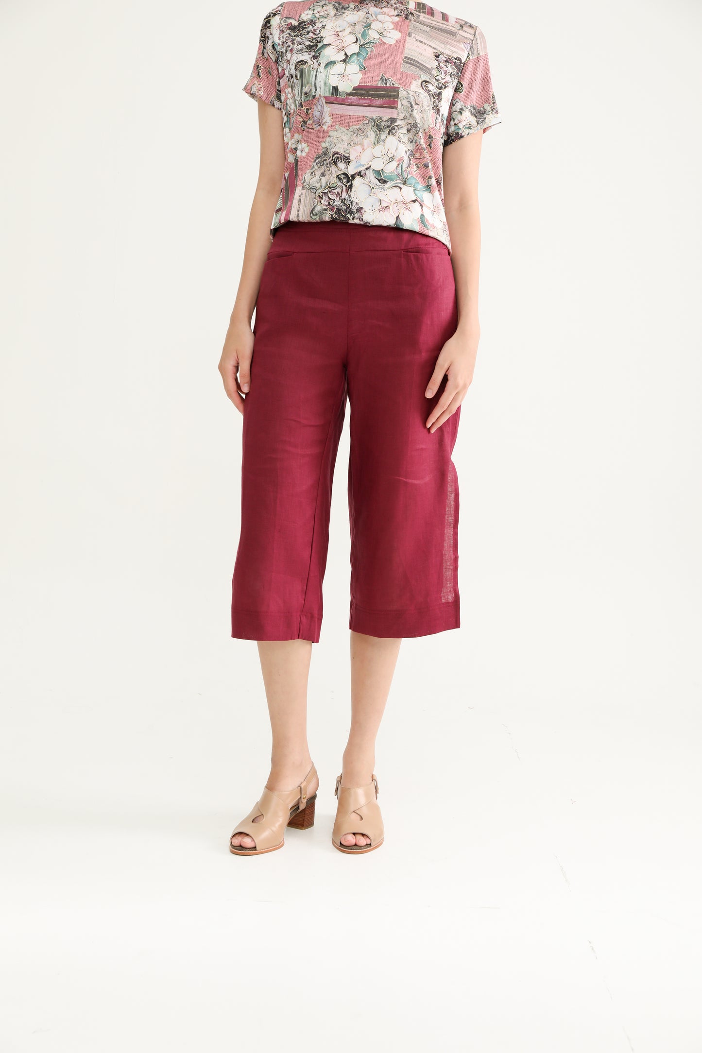 Maroon Culottes  ( NEW )