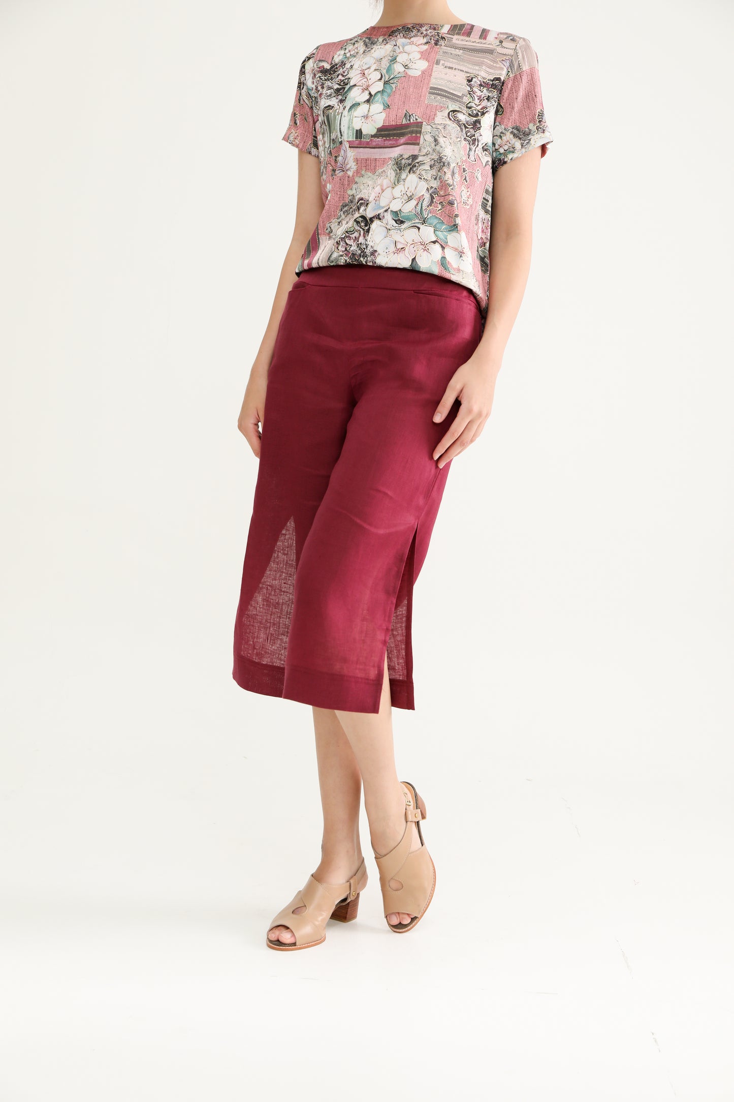 Maroon Culottes  ( NEW )