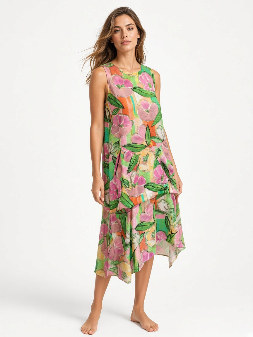 Pink & Breezy Dress