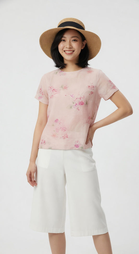 Sweet Orchids Women Blouse