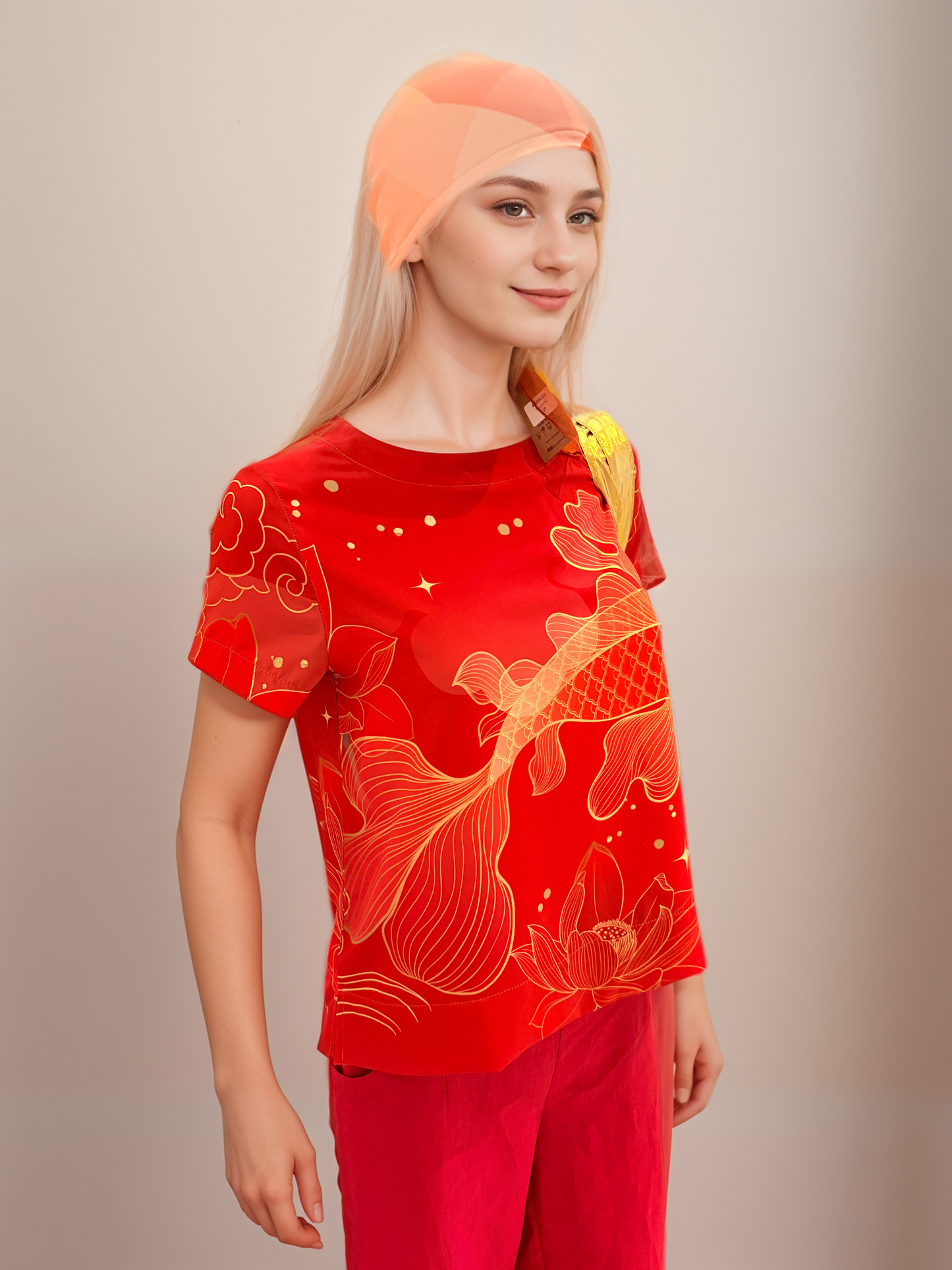 Gold Fish Women Blouse