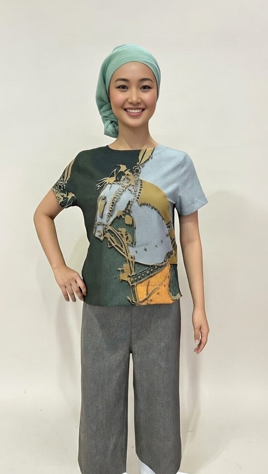 Jade Horse Blouse