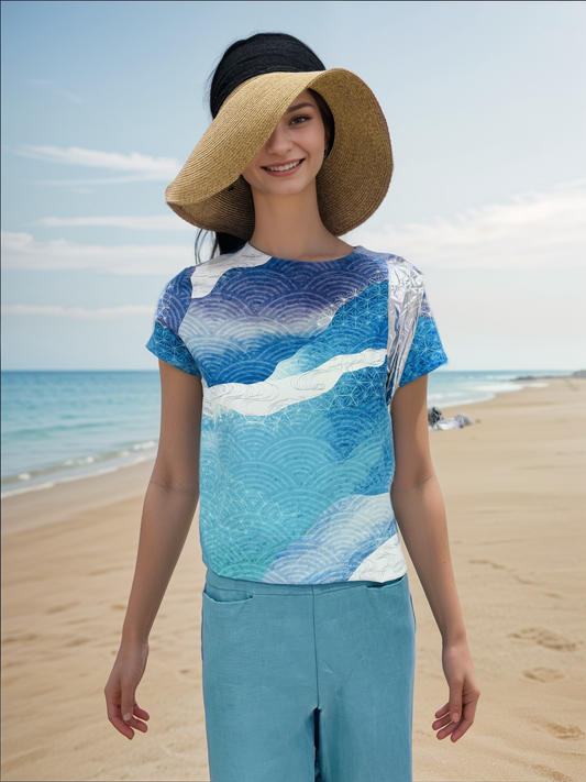 Sea Breeze Women Blouse