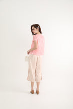 Sweet Pink Chiffon Women Blouse