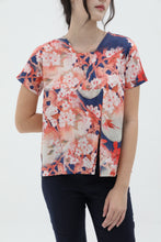 Akio Floral Kimono Blouse