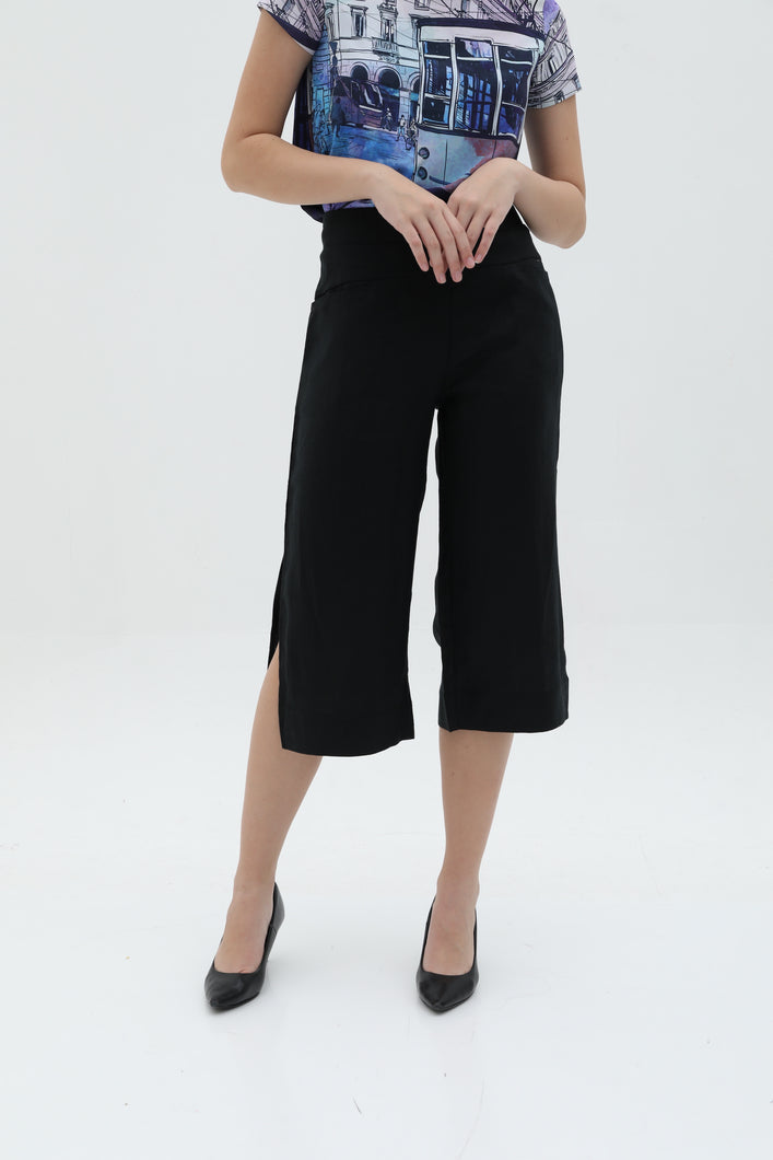 Ai Side Slit Women Culottes  Pants