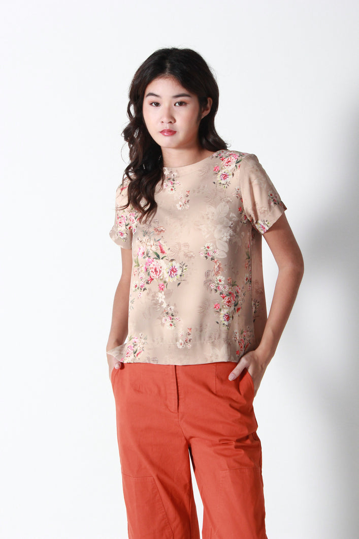 Camelia Blooms Blouse