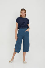 Muu Blue Culottes Pants (New)