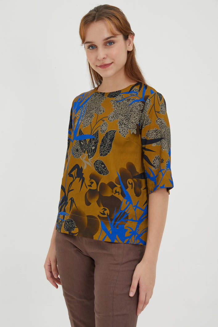 Zai Printed Blouse on