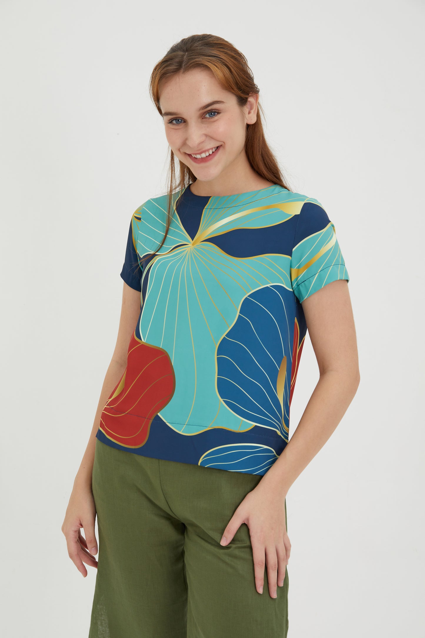 Emi Women Floral Blouse
