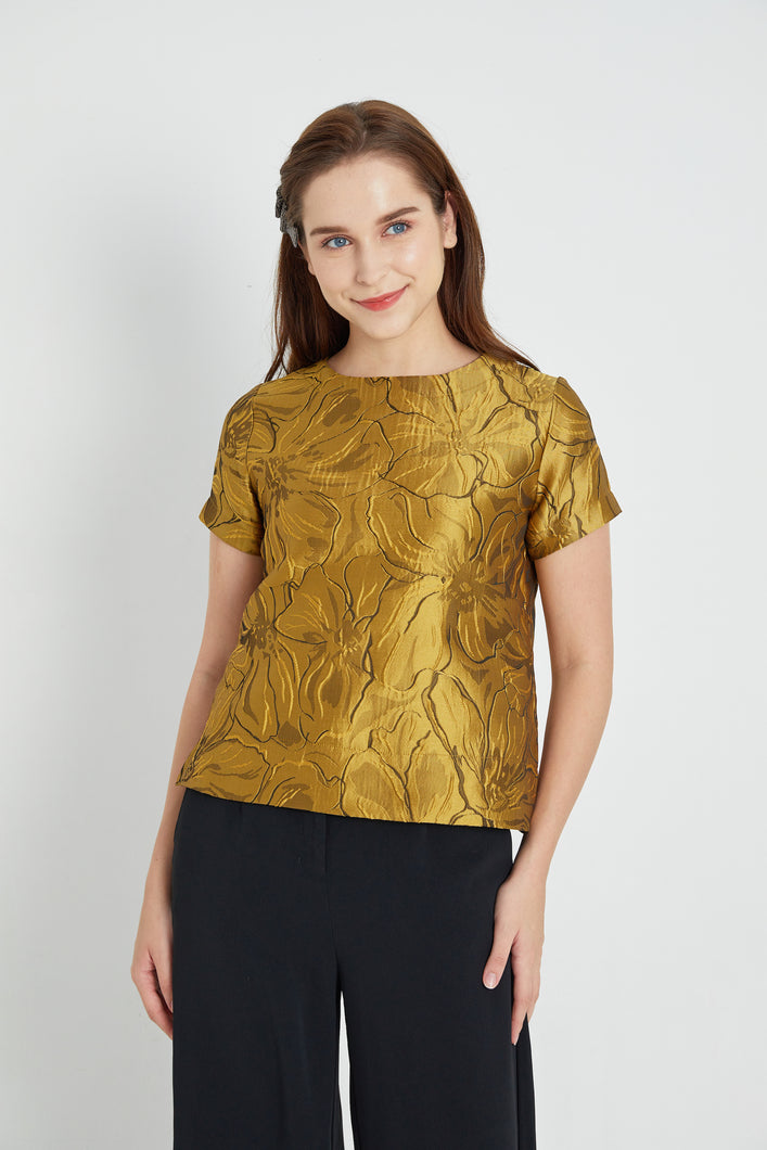 Gold Festive Blouse