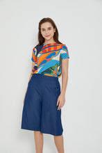 Rouge Women Blue Culottes Pants