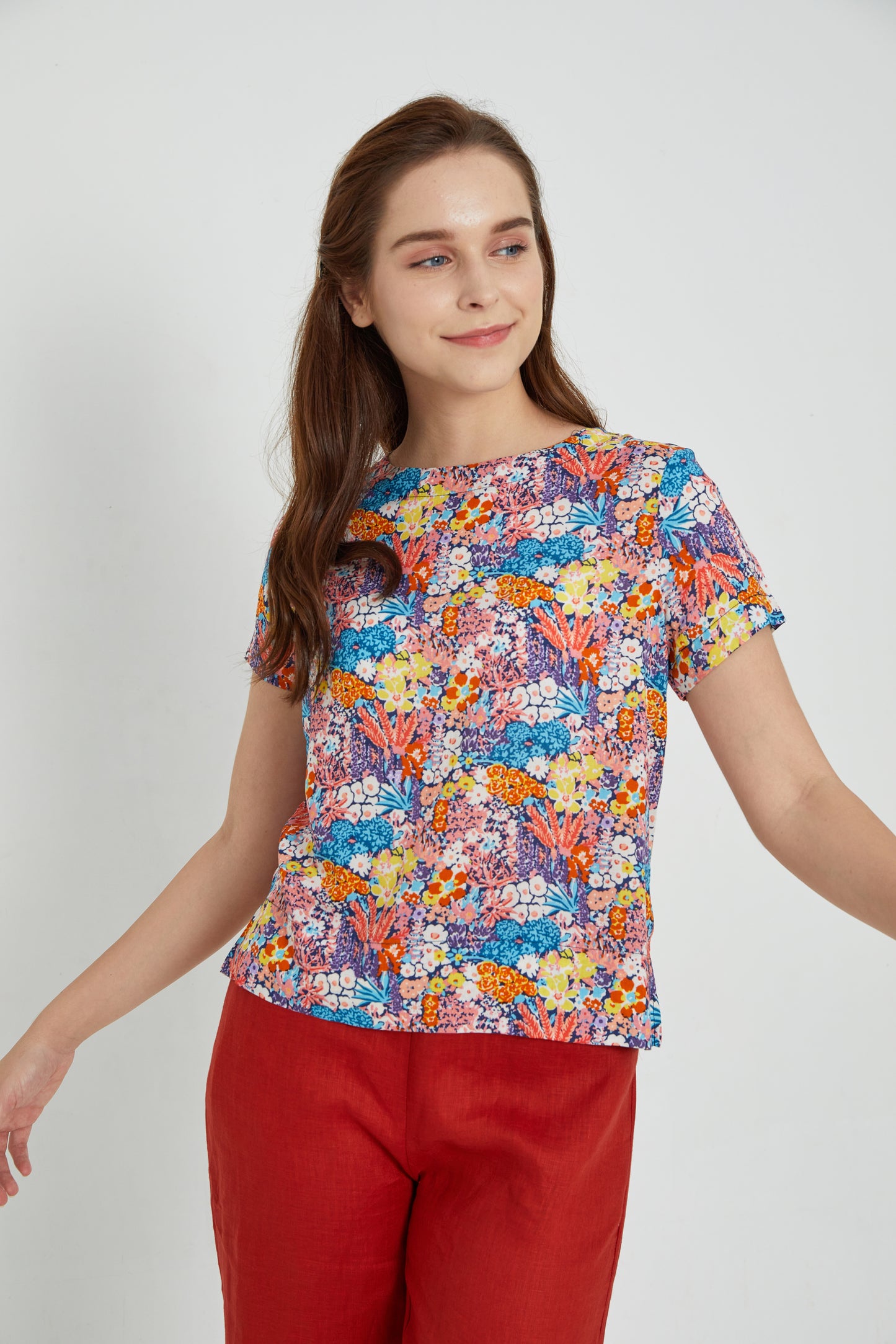 Rei Floral Women Blouse