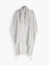 Checkered Kaftan Top