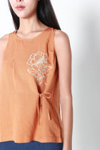 Halle Sleeveless Blooms Blouse