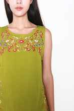 Layla Sleeveless Blooms Blouse