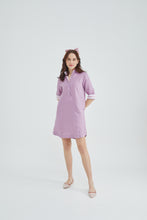 Lilac  Trench Dress Dress