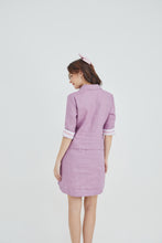 Lilac  Trench Dress Dress