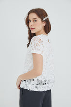 White Lace Women Blouse