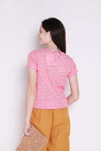 Sophia Pink Blooms Blouse