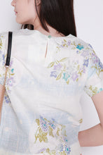 Lavender Floral  Blouse