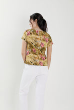 Iris Blooms Blouse